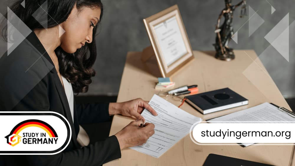 دراسة الحقوق في ألمانيا