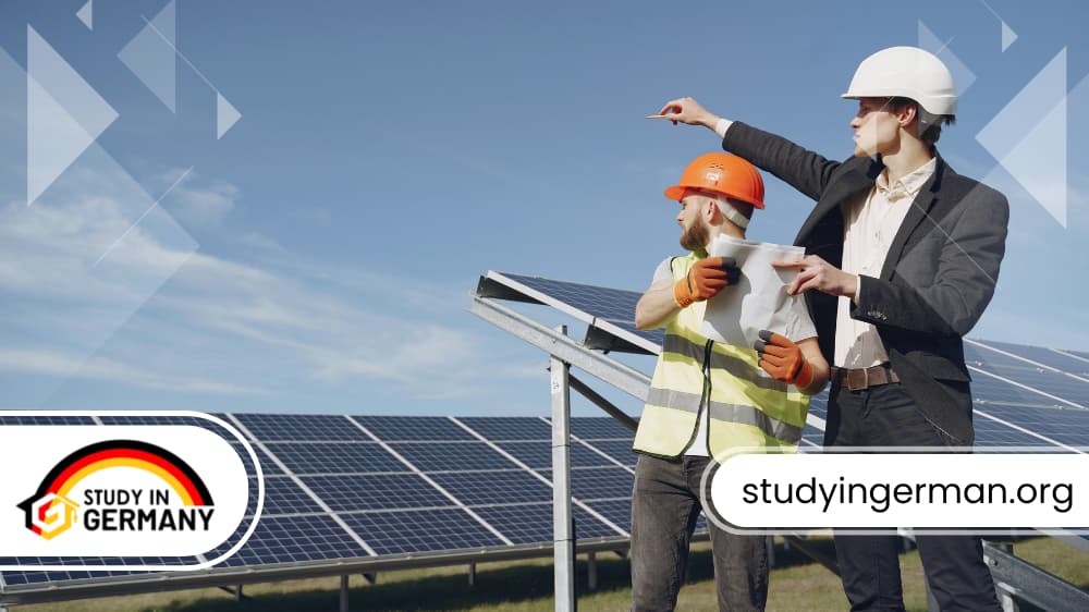 دراسة هندسة الطاقة المتجددة في ألمانيا