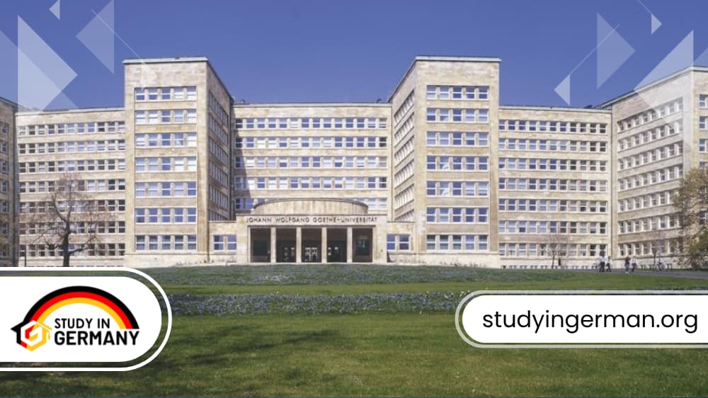 تخصصات جامعة فرانكفورت